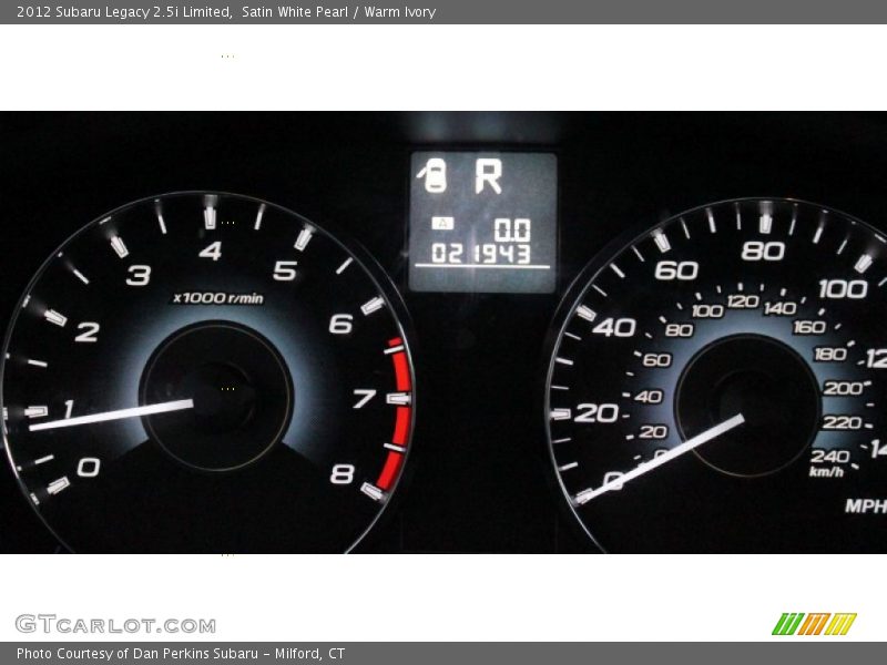 Satin White Pearl / Warm Ivory 2012 Subaru Legacy 2.5i Limited