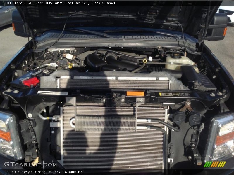 Black / Camel 2010 Ford F350 Super Duty Lariat SuperCab 4x4