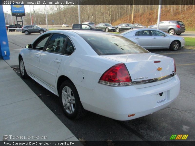 Summit White / Ebony 2011 Chevrolet Impala LT