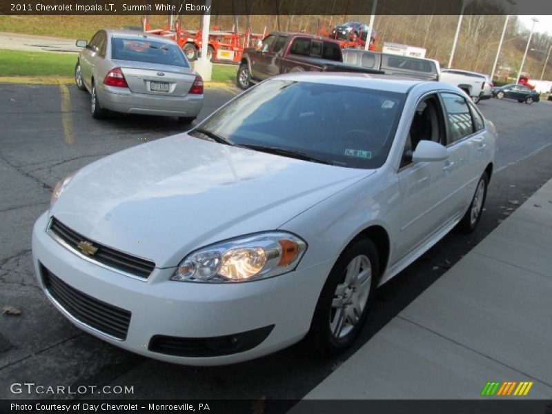 Summit White / Ebony 2011 Chevrolet Impala LT