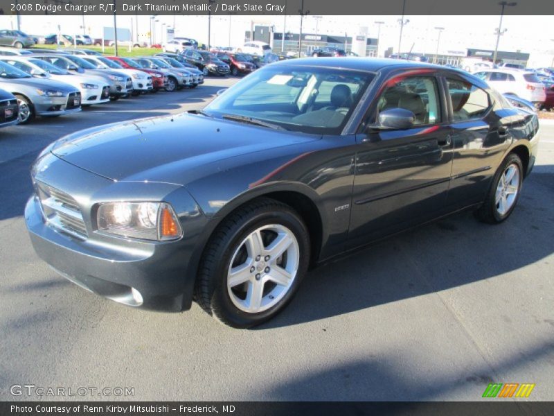 Dark Titanium Metallic / Dark Slate Gray 2008 Dodge Charger R/T