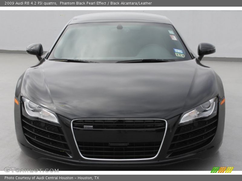 Phantom Black Pearl Effect / Black Alcantara/Leather 2009 Audi R8 4.2 FSI quattro