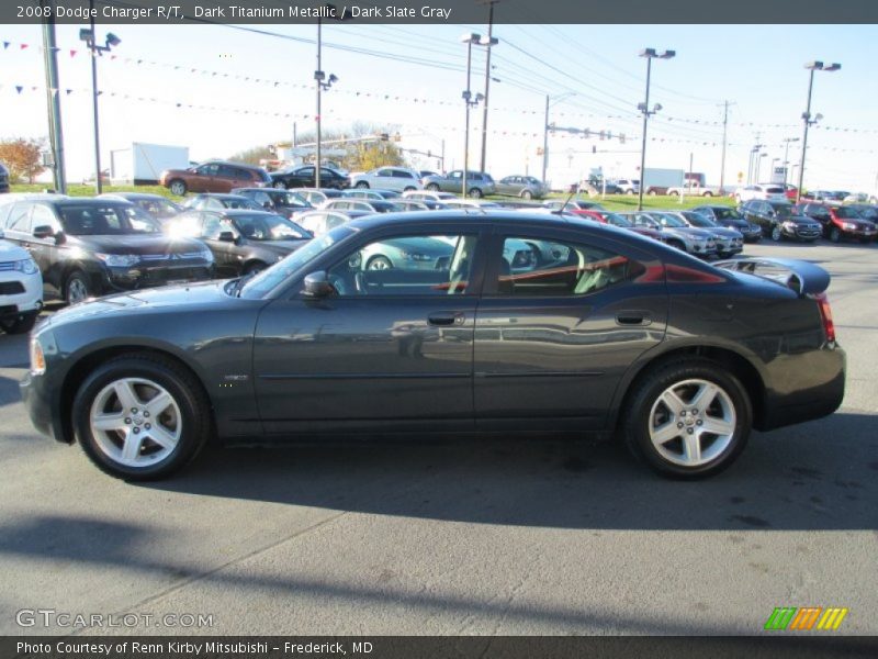 Dark Titanium Metallic / Dark Slate Gray 2008 Dodge Charger R/T