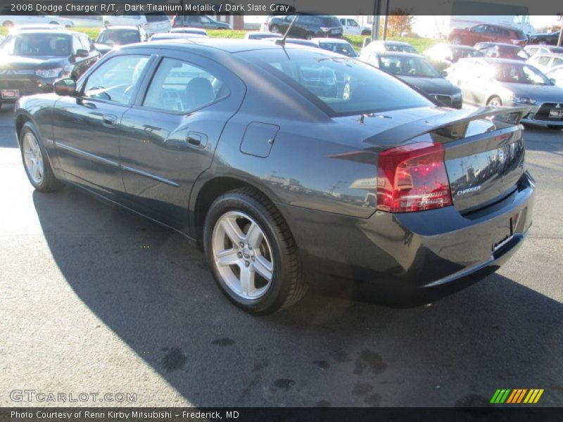 Dark Titanium Metallic / Dark Slate Gray 2008 Dodge Charger R/T