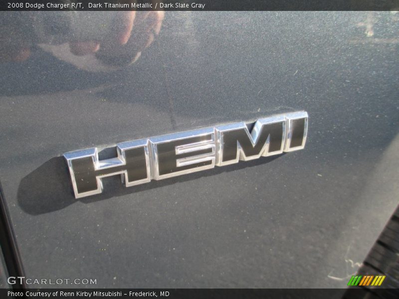 Dark Titanium Metallic / Dark Slate Gray 2008 Dodge Charger R/T