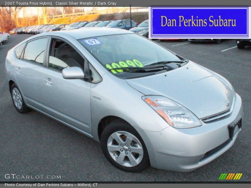 Classic Silver Metallic / Dark Gray 2007 Toyota Prius Hybrid