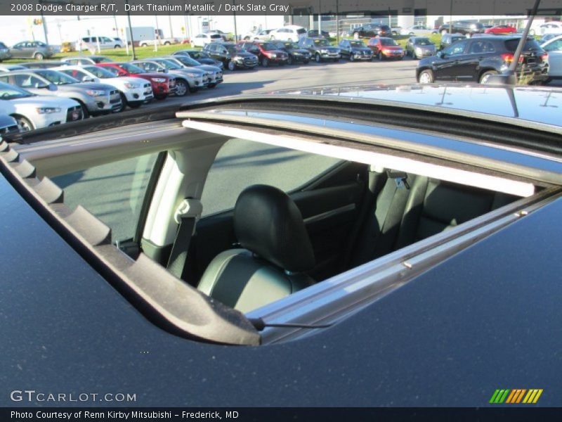 Dark Titanium Metallic / Dark Slate Gray 2008 Dodge Charger R/T