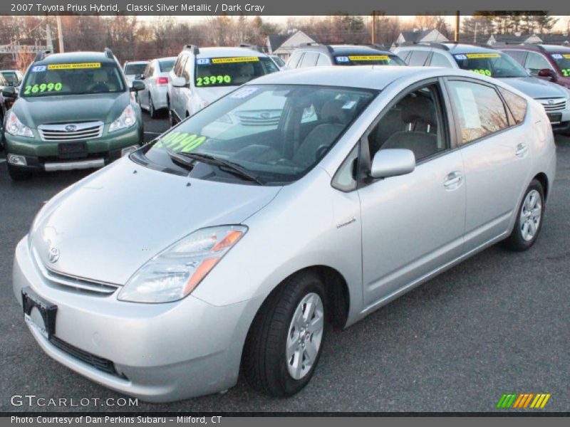 Classic Silver Metallic / Dark Gray 2007 Toyota Prius Hybrid
