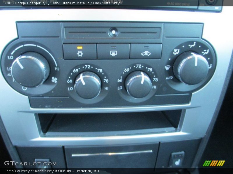 Dark Titanium Metallic / Dark Slate Gray 2008 Dodge Charger R/T