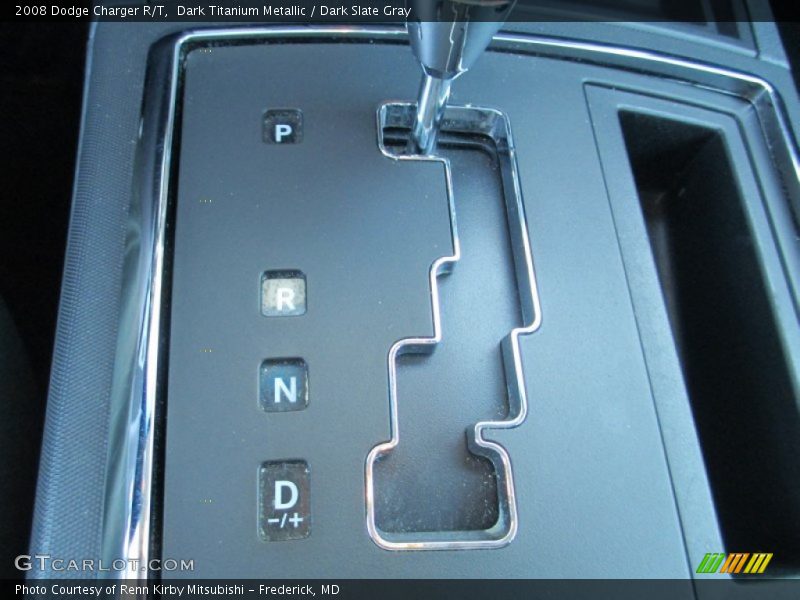 Dark Titanium Metallic / Dark Slate Gray 2008 Dodge Charger R/T