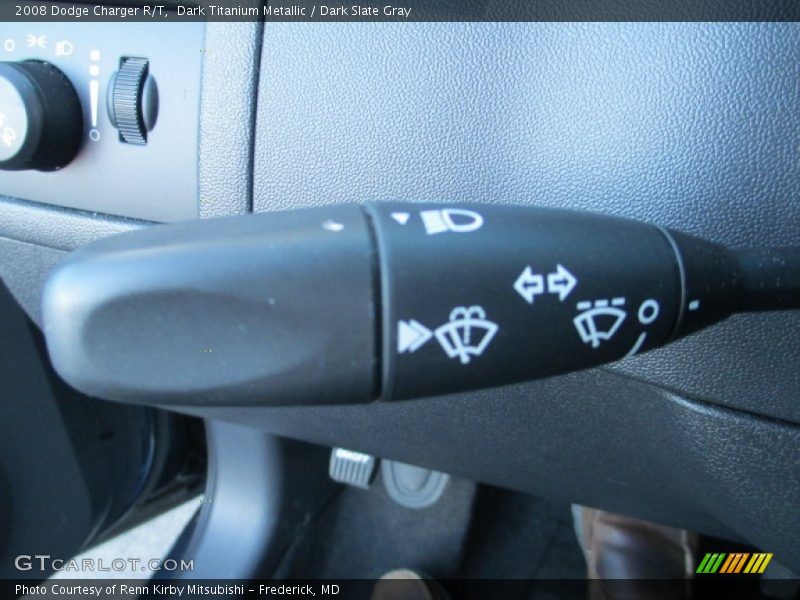 Dark Titanium Metallic / Dark Slate Gray 2008 Dodge Charger R/T