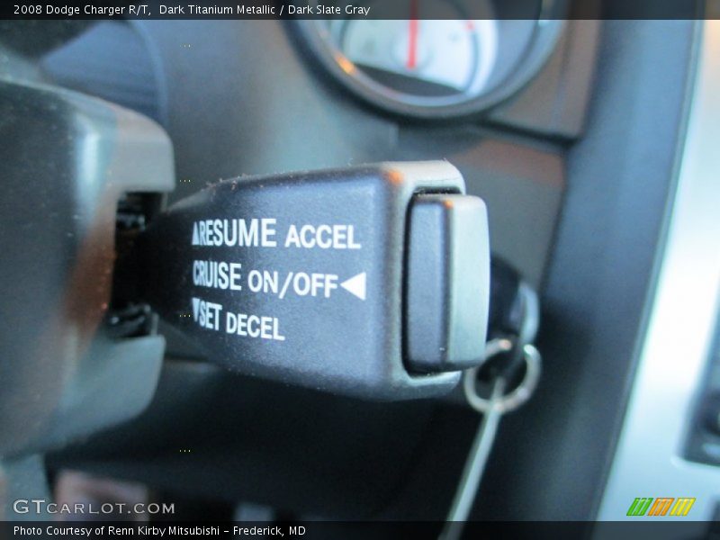 Dark Titanium Metallic / Dark Slate Gray 2008 Dodge Charger R/T