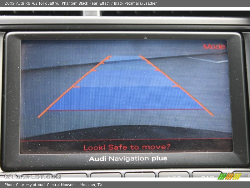 Phantom Black Pearl Effect / Black Alcantara/Leather 2009 Audi R8 4.2 FSI quattro