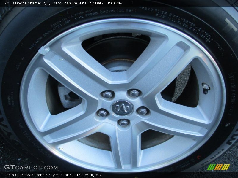 Dark Titanium Metallic / Dark Slate Gray 2008 Dodge Charger R/T