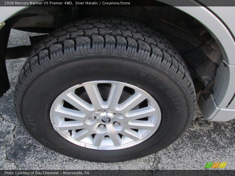 Silver Metallic / Greystone/Stone 2008 Mercury Mariner V6 Premier 4WD