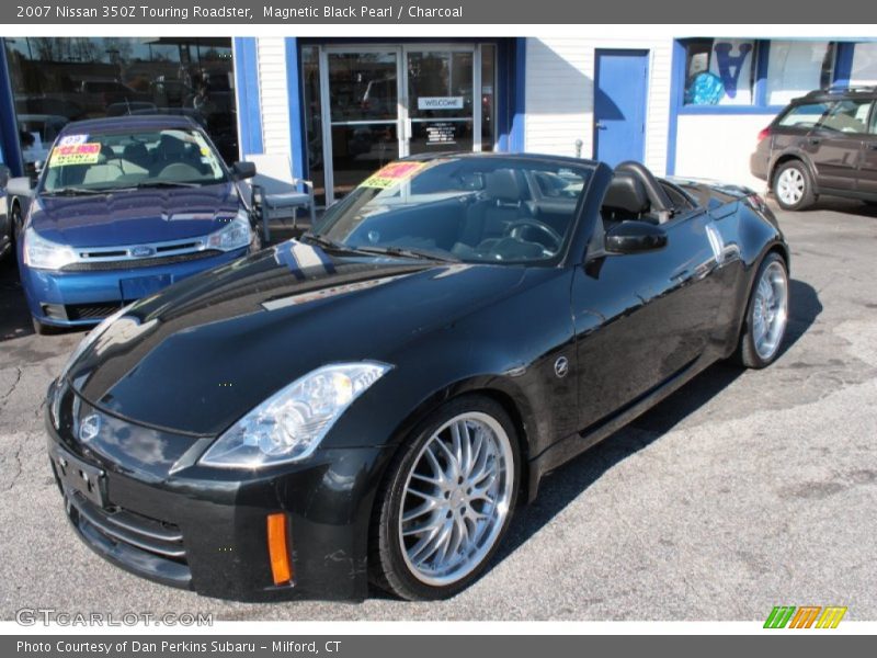 Magnetic Black Pearl / Charcoal 2007 Nissan 350Z Touring Roadster