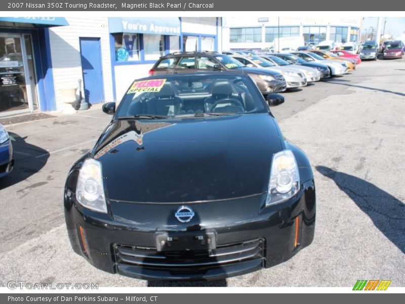 Magnetic Black Pearl / Charcoal 2007 Nissan 350Z Touring Roadster