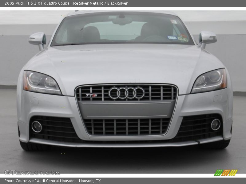 Ice Silver Metallic / Black/Silver 2009 Audi TT S 2.0T quattro Coupe