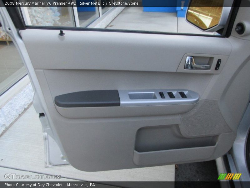 Silver Metallic / Greystone/Stone 2008 Mercury Mariner V6 Premier 4WD