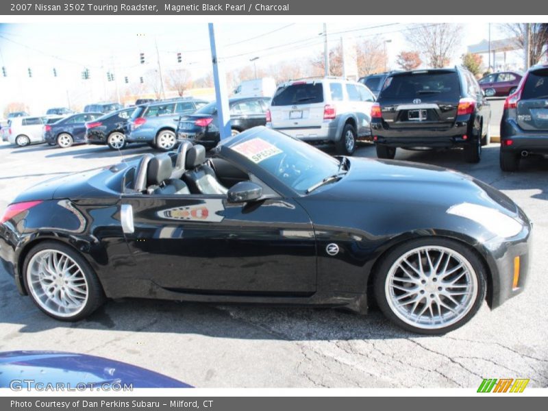 Magnetic Black Pearl / Charcoal 2007 Nissan 350Z Touring Roadster