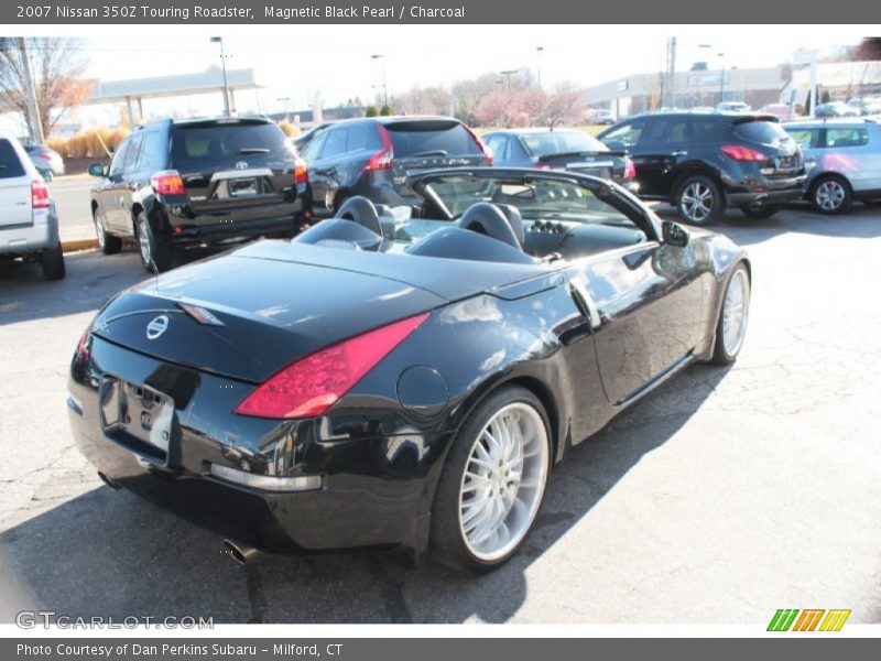 Magnetic Black Pearl / Charcoal 2007 Nissan 350Z Touring Roadster