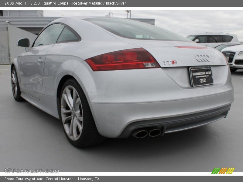 Ice Silver Metallic / Black/Silver 2009 Audi TT S 2.0T quattro Coupe