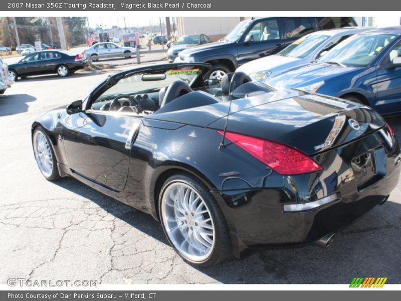 Magnetic Black Pearl / Charcoal 2007 Nissan 350Z Touring Roadster