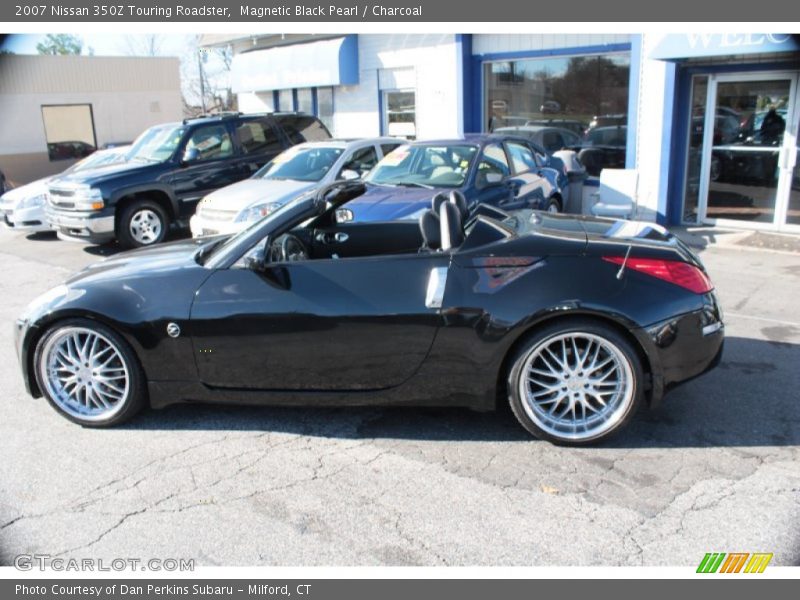 Magnetic Black Pearl / Charcoal 2007 Nissan 350Z Touring Roadster