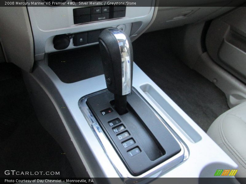 Silver Metallic / Greystone/Stone 2008 Mercury Mariner V6 Premier 4WD