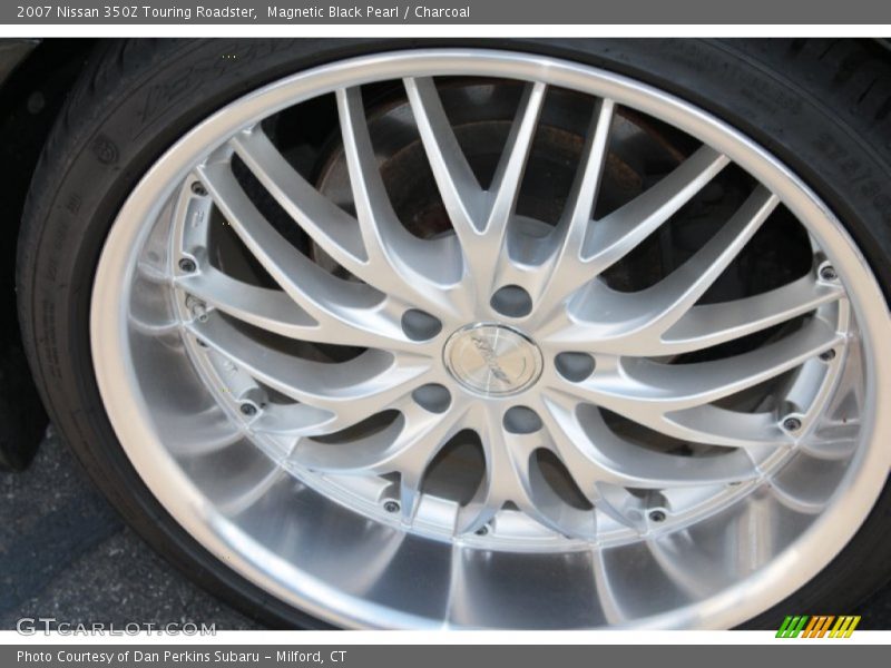 Magnetic Black Pearl / Charcoal 2007 Nissan 350Z Touring Roadster