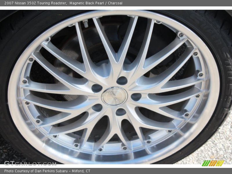Magnetic Black Pearl / Charcoal 2007 Nissan 350Z Touring Roadster