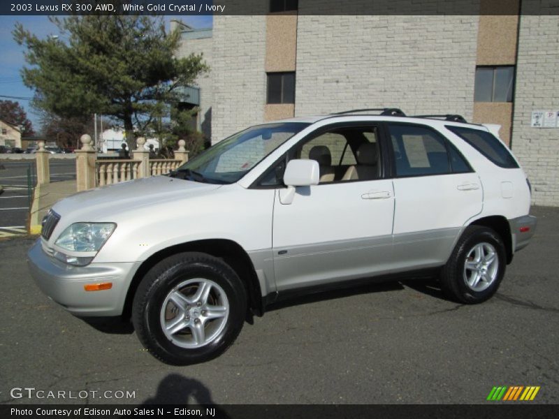 White Gold Crystal / Ivory 2003 Lexus RX 300 AWD