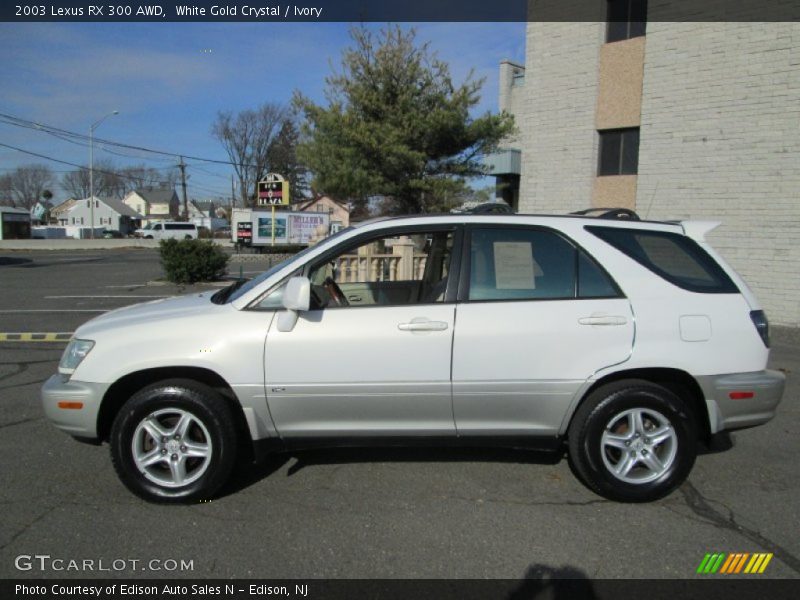 White Gold Crystal / Ivory 2003 Lexus RX 300 AWD