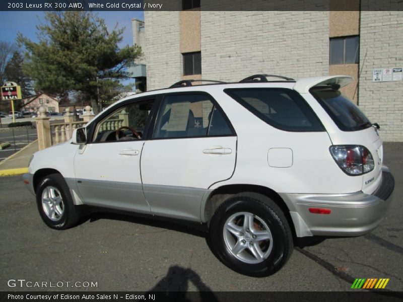 White Gold Crystal / Ivory 2003 Lexus RX 300 AWD