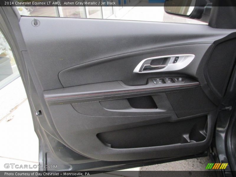 Ashen Gray Metallic / Jet Black 2014 Chevrolet Equinox LT AWD
