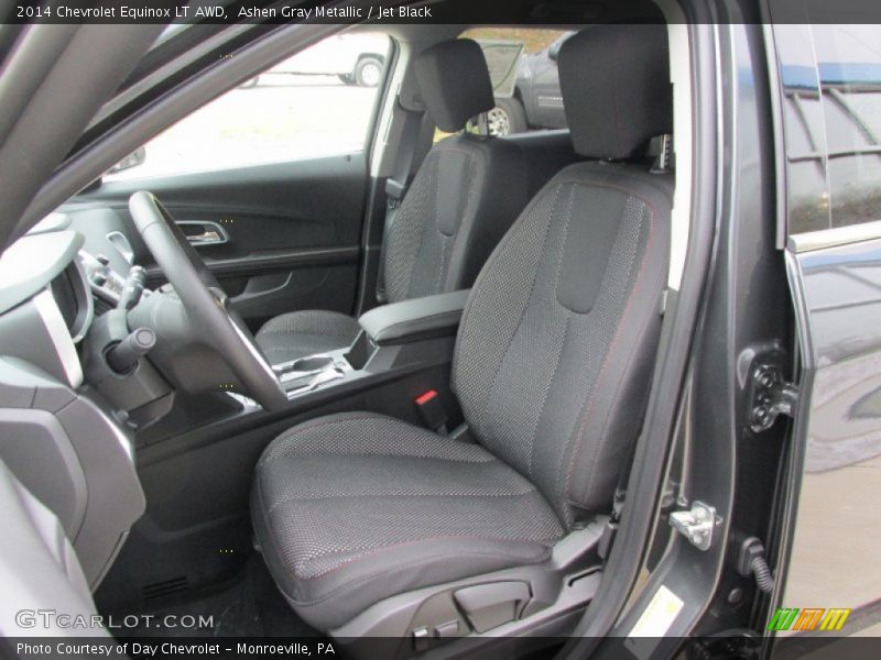Ashen Gray Metallic / Jet Black 2014 Chevrolet Equinox LT AWD