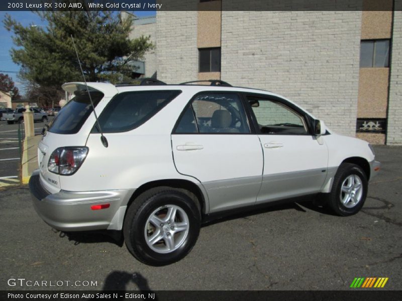 White Gold Crystal / Ivory 2003 Lexus RX 300 AWD