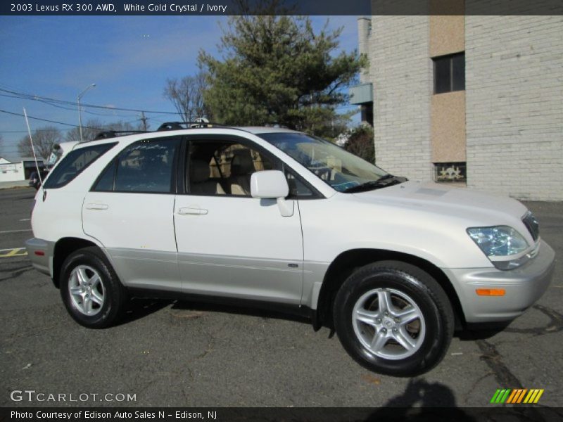 White Gold Crystal / Ivory 2003 Lexus RX 300 AWD