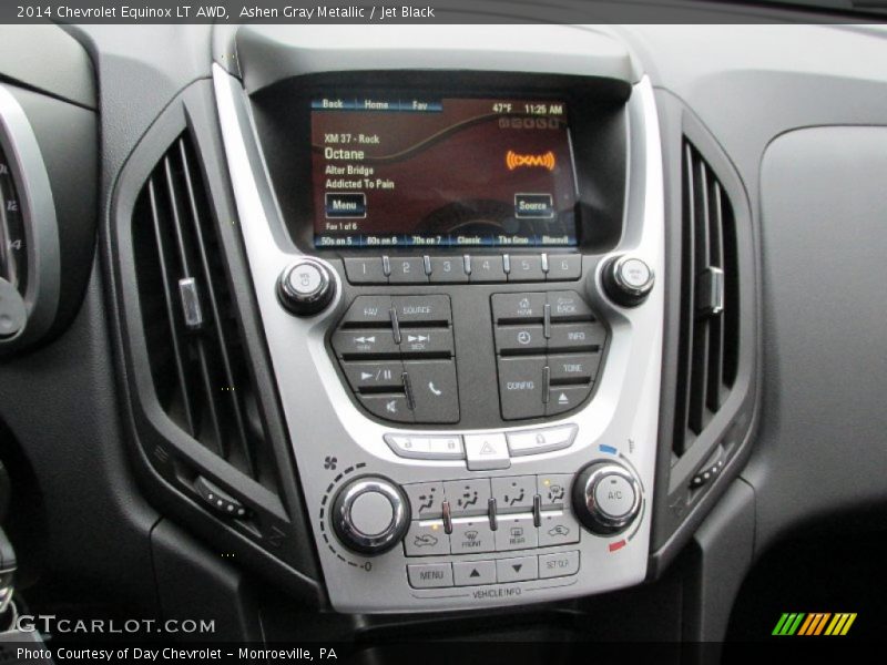 Ashen Gray Metallic / Jet Black 2014 Chevrolet Equinox LT AWD
