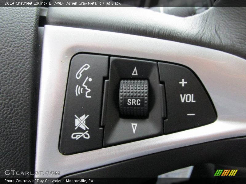 Ashen Gray Metallic / Jet Black 2014 Chevrolet Equinox LT AWD