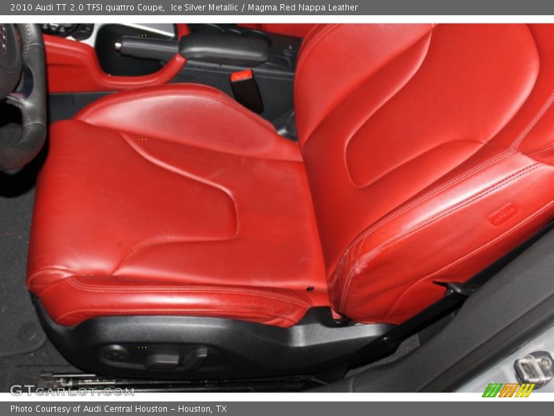 Front Seat of 2010 TT 2.0 TFSI quattro Coupe