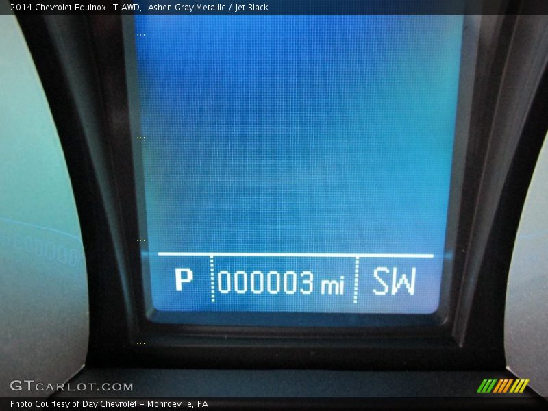 Ashen Gray Metallic / Jet Black 2014 Chevrolet Equinox LT AWD