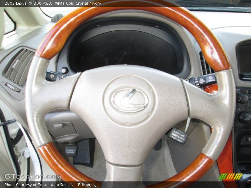 White Gold Crystal / Ivory 2003 Lexus RX 300 AWD