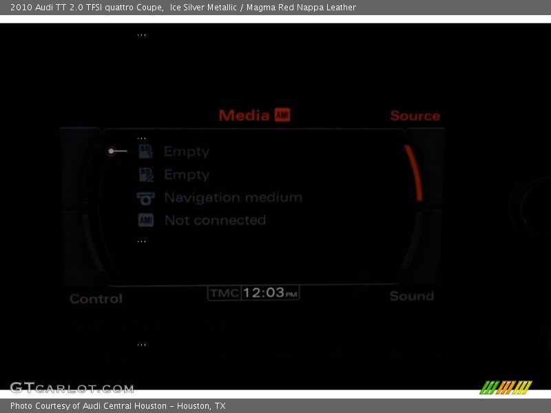 Ice Silver Metallic / Magma Red Nappa Leather 2010 Audi TT 2.0 TFSI quattro Coupe