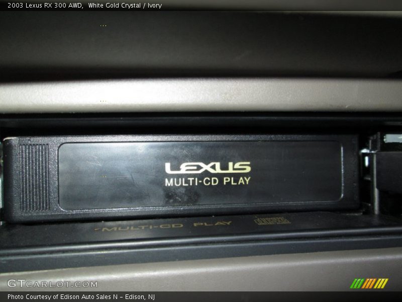 White Gold Crystal / Ivory 2003 Lexus RX 300 AWD