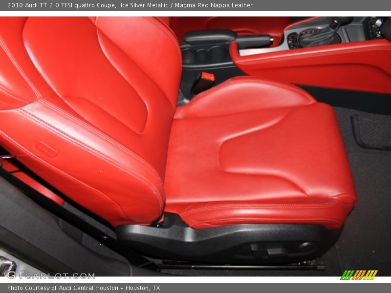Front Seat of 2010 TT 2.0 TFSI quattro Coupe
