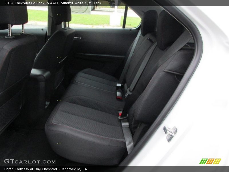Summit White / Jet Black 2014 Chevrolet Equinox LS AWD