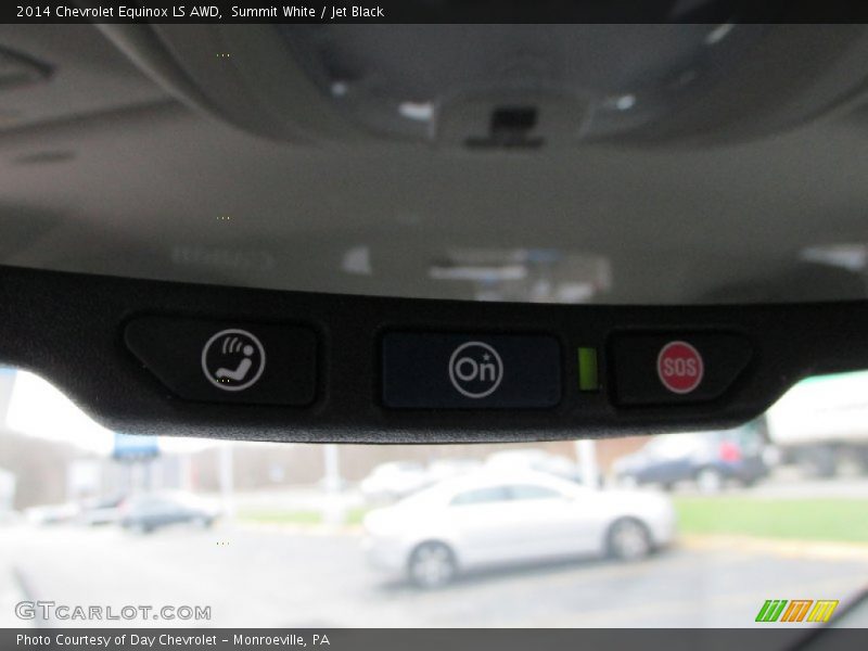 Summit White / Jet Black 2014 Chevrolet Equinox LS AWD