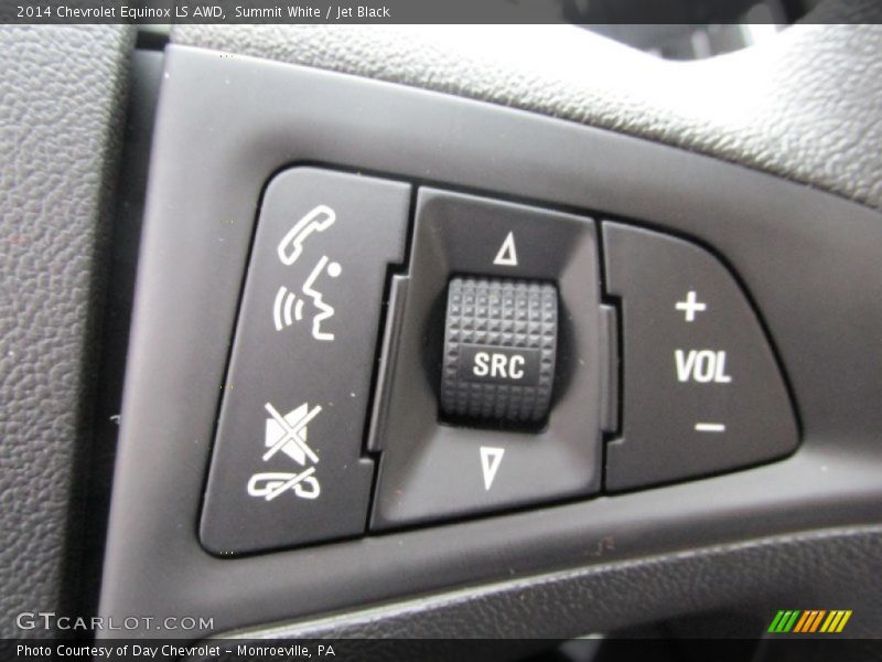 Summit White / Jet Black 2014 Chevrolet Equinox LS AWD