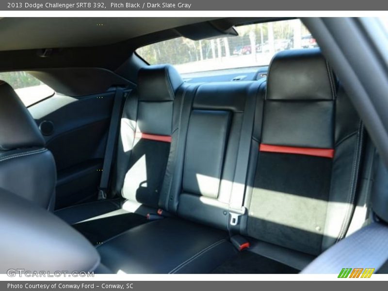 Pitch Black / Dark Slate Gray 2013 Dodge Challenger SRT8 392